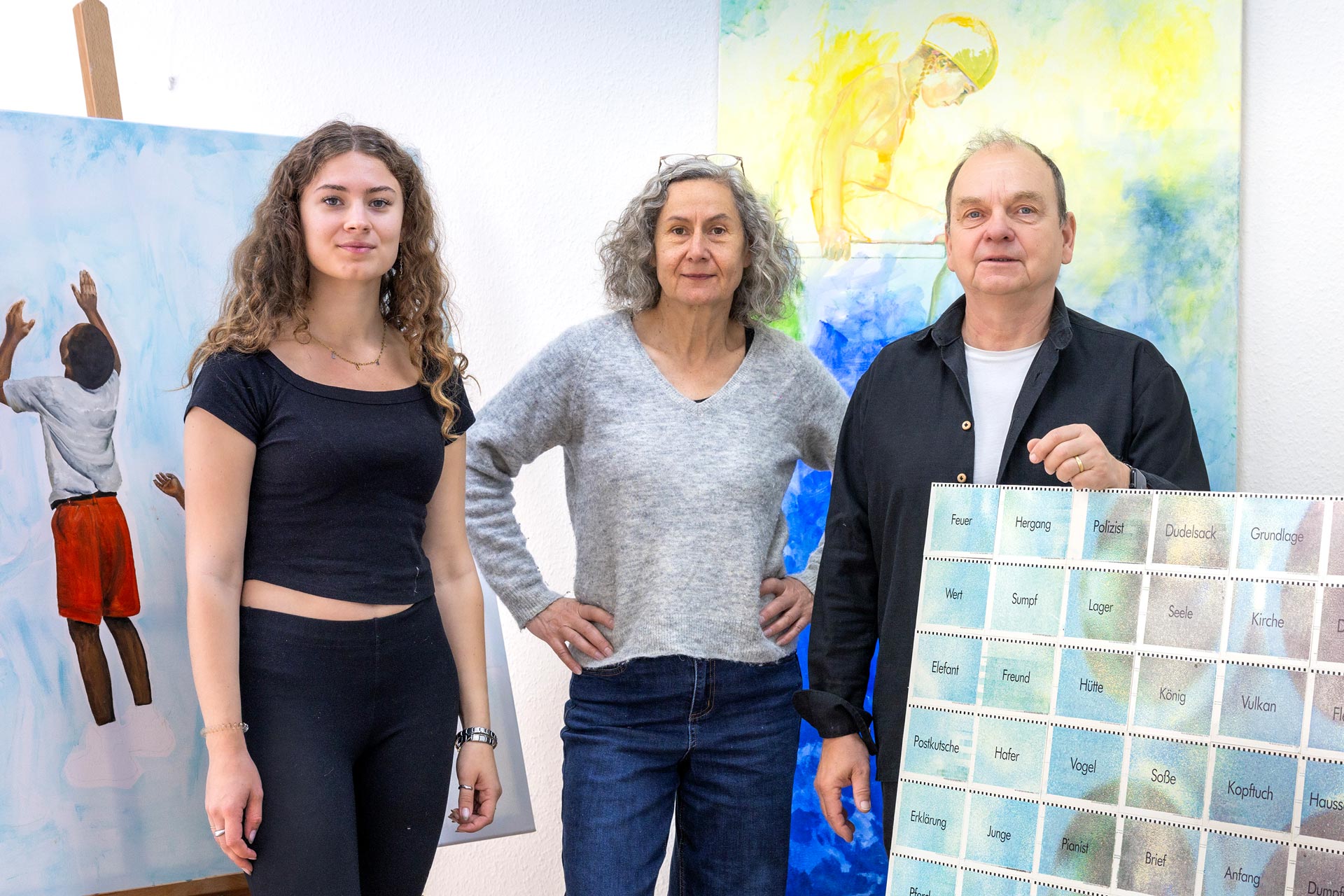 Heile Welt – Ausstellung im KUNSTWERK Uelzen mit Arbeiten von Paula Luana Bals, Ulrike Bals und Tomas Müller-Thomsen.