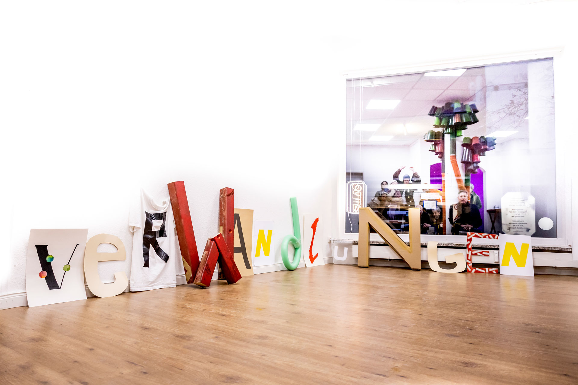 VERWANDLUNGEN Gruppenausstellung im KUNSTWERK Uelzen. Foto: Jochen Quast